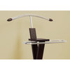 Monarch Specialties Valet Stand, Organizer, Suit Rack, Bedroom, Wood, Metal, Brown, Chrome, Contemporary, Modern I 2024